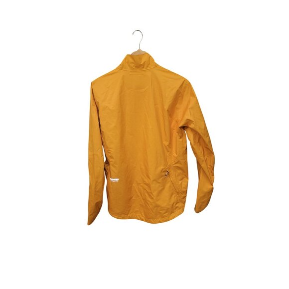 REI Co-Op Cycles Mens Yellow Reflective Cycling Rain Jacket Medium - Picture 2 of 9